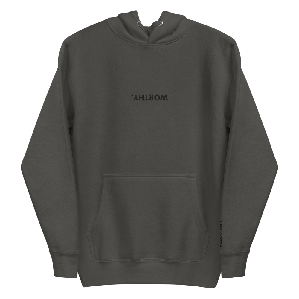 Black Worthy Hoodie