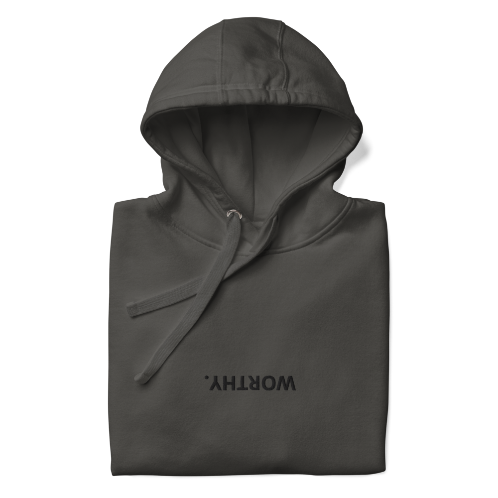 Black Worthy Hoodie