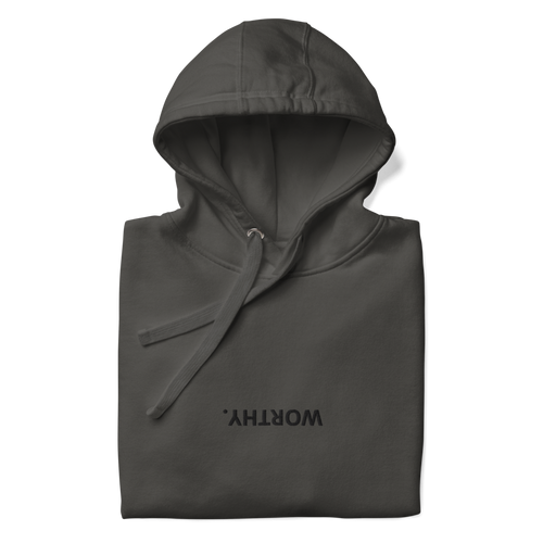 Black Worthy Hoodie