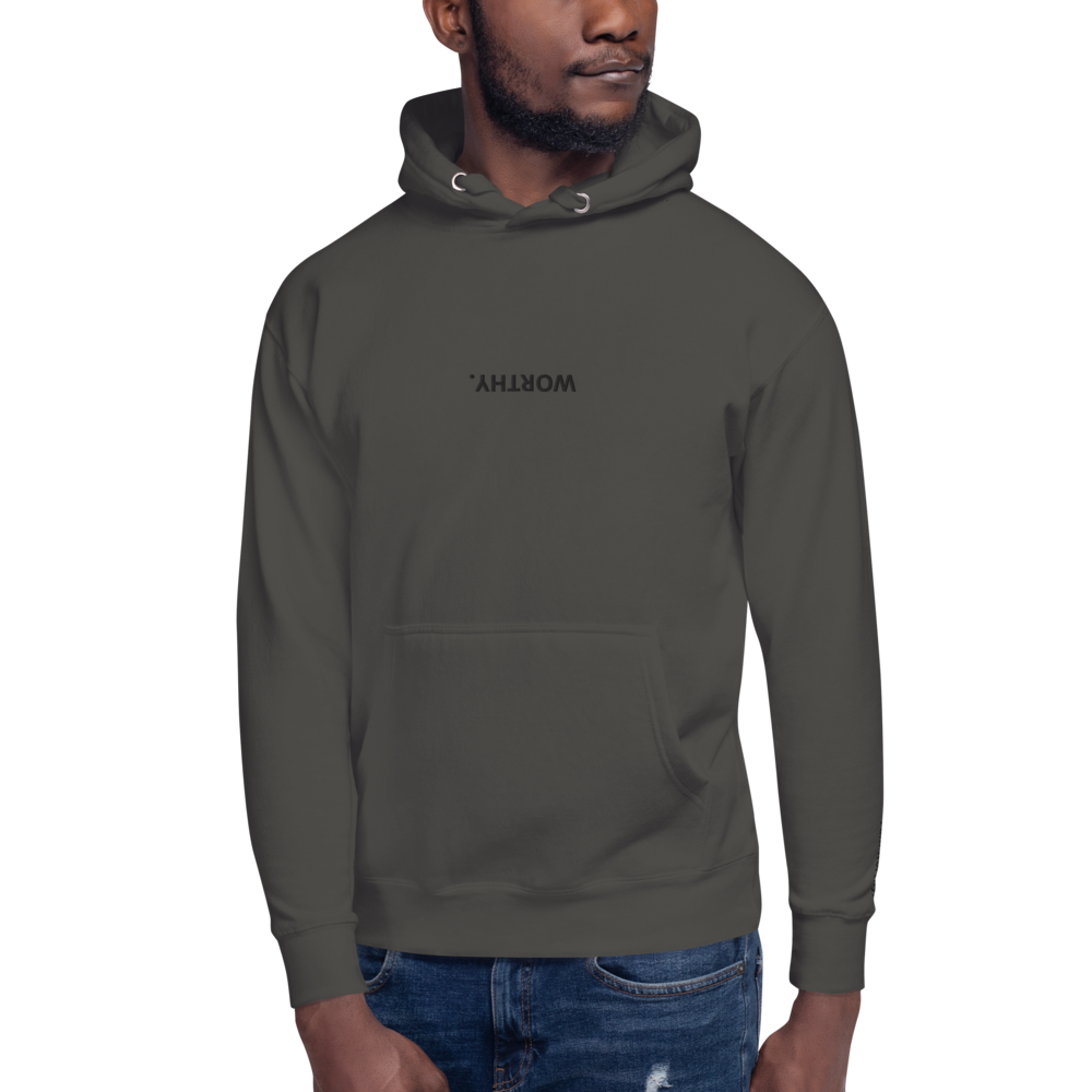 Black Worthy Hoodie
